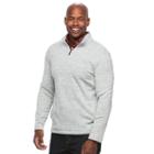 Men's Croft & Barrow&reg; Classic-fit Outdoor Fleece Sweater, Size: Medium, Med Grey