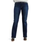 Women's Levi's Curvy Mid-rise Bootcut Jeans, Size: 29(us 8)m, Dark Blue
