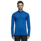Men's Adidas Outdoor Terrex Tracerocker Climalite Half-zip Pullover, Size: Medium, Med Blue
