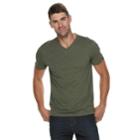 Men's Apt. 9&reg; V-neck Lounge Tee, Size: Medium, Dark Green