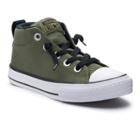 Boys' Converse Chuck Taylor All Star Street Mid Slip-on Sneakers, Size: 5, Green Oth