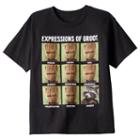 Boys 8-20 Marvel Guardians Of The Galaxy Vol. 2 Groot Expressions Tee, Boy's, Size: Xl, Black