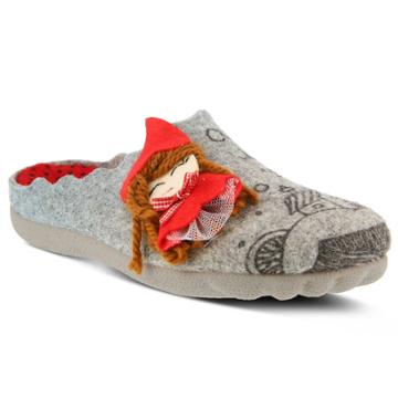 Flexus By Spring Step Lilredge Women's Mules, Size: 42, Grey