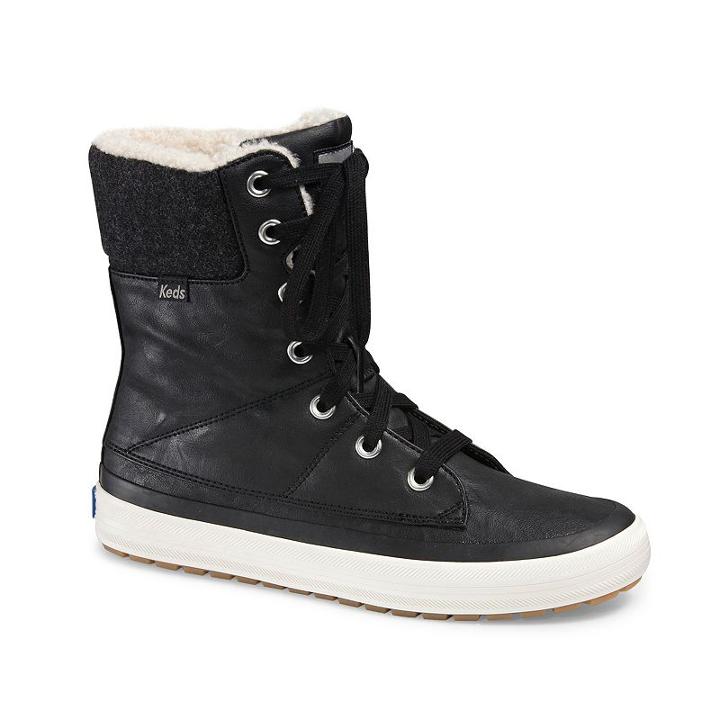 Keds Juliette Women's Waterproof Boots, Size: Medium (6.5), Black