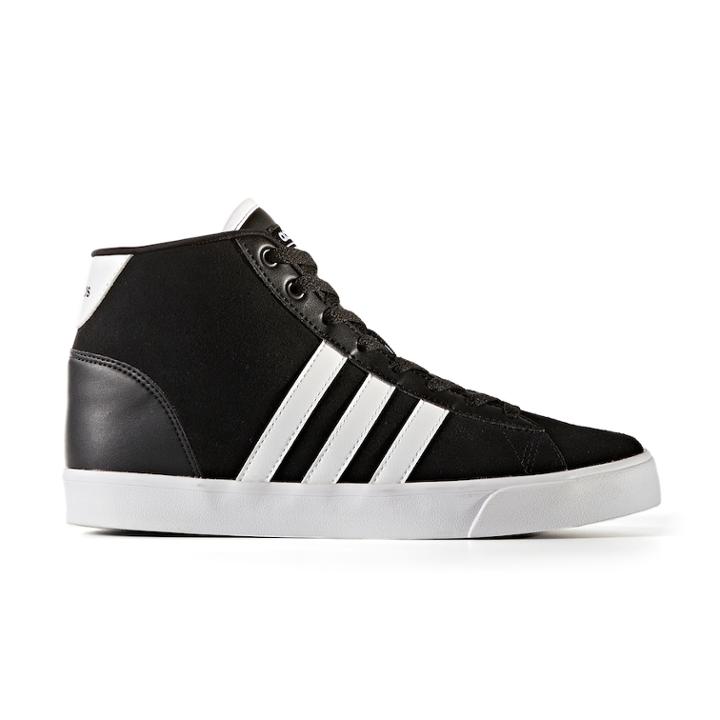 Adidas Neo Cloudfoam Daily Qt Mid Women's Shoes, Size: 7, Black