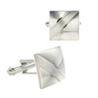 Men's Croft & Barrow&reg; Monty Cuff Links, Silver