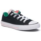 Kid's Converse Chuck Taylor All Star Print Double-tongue Shoes, Size: 3, Black