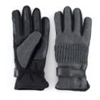 Men's Apt. 9&reg; Wool-blend Touchscreen Gloves, Size: S/m, Grey Other