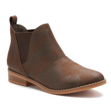 Unleashed By Rocket Dog Mena Women's Ankle Boots, Size: Medium (7), Dark Brown