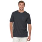 Big & Tall Croft & Barrow&reg; Classic-fit Easy-care Interlock Tee, Men's, Size: 4xlt, Blue (navy)