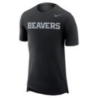 Men's Nike Oregon State Beavers Enzyme Droptail Tee, Size: Small, Black
