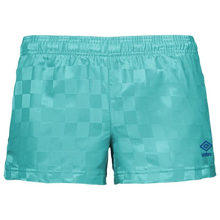 Women's Umbro Checkboard Shorts, Size: Medium, Light Blue