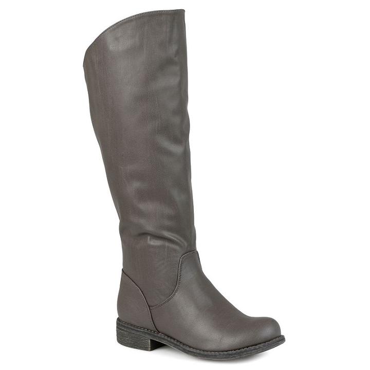 Journee Collection Lawren Women's Tall Boots, Girl's, Size: 9 Wc, Grey