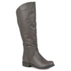 Journee Collection Lawren Women's Tall Boots, Girl's, Size: 9 Wc, Grey