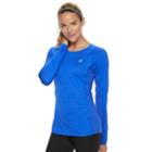 Women's Fila Sport&reg; Raglan Long Sleeve Tee, Size: Xl, Dark Blue