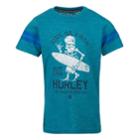 Boys 4-7 Hurley Detroit Striped Tee, Size: 7, Med Green