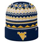 Adult Top Of The World West Virginia Mountaineers Dusty Beanie, Adult Unisex, Blue (navy)