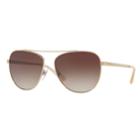 Dkny Dy5085 58mm Aviator Gradient Sunglasses, Women's, Gold