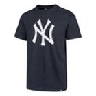 Men's '47 Brand New York Yankees Imprint Tee, Size: Xxl, Blue (navy)