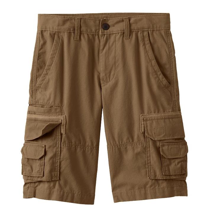 Boys 8-20 Urban Pipeline&reg; Canvas Cargo Shorts, Boy's, Size: 16, Yellow