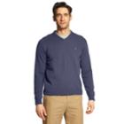 Men's Izod Premium Essentials Classic-fit V-neck Sweater, Size: Medium, Blue (navy)