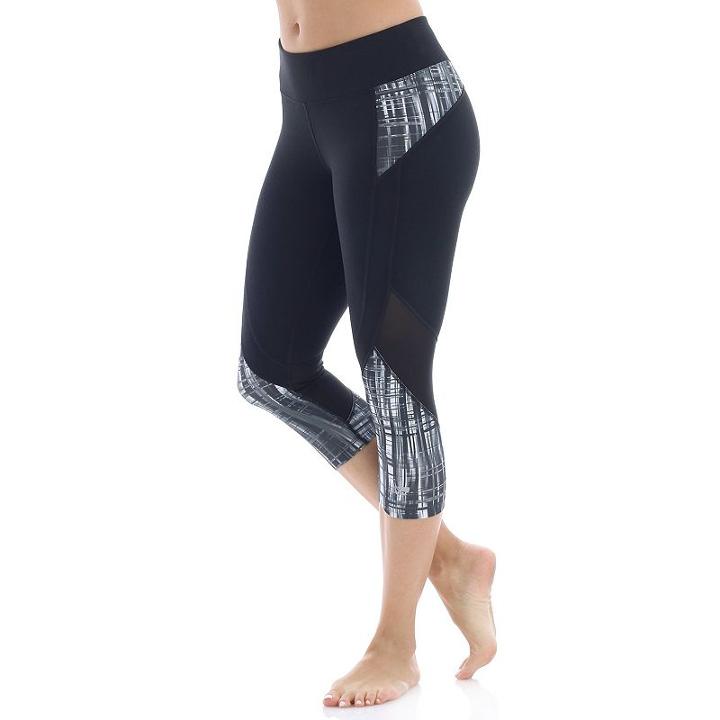 Women's Marika Ava Progressive Capri Leggings, Size: Medium, Oxford