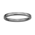 Stacks And Stones Ruthenium-plated Sterling Silver Stack Ring, Women's, Size: 10
