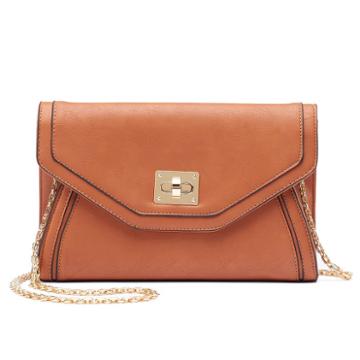 Instyle Chain Link Convertible Clutch, Women's, Brown