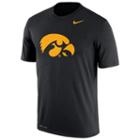 Men's Nike Iowa Hawkeyes Legend Dri-fit Tee, Size: Small, Black