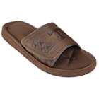 Adult Tennessee Volunteers Memory Foam Slide Sandals, Size: Medium, Brown
