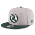 Adult New Era Milwaukee Bucks 9fifty Adjustable Cap, Men's, Grey Other