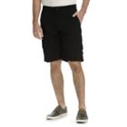 Big & Tall Lee Flat-front Performance Shorts, Men's, Size: 50, Black