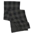 Men's Apt. 9&reg; Buffalo Check Scarf, Black