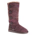 Muk Luks Liza Women's Water-resistant Boots, Size: 7, Purple