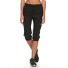 Women's Nike Flex Woven Training Jogger Capris, Size: Small, Grey (charcoal)