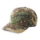 Women's Mudd&reg; Camo Stones & Stars Baseball Cap, Med Green