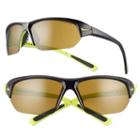 Men's Nike Skylon Ace Semirimless Wrap Sunglasses, Black