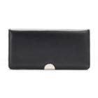 Apt. 9&reg; Lambskin Leather Rfid-blocking Slim Clutch, Women's, Black