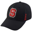 Adult Top Of The World North Carolina State Wolfpack Booster One-fit Cap, Men's, Black