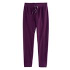 Girls 7-16 & Plus Size So&reg; Mircofleece-lined Leggings, Size: 10, Drk Purple