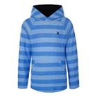 Boys 4-7 Hurley Striped Pullover Hoodie, Size: 6, Turquoise/blue (turq/aqua)