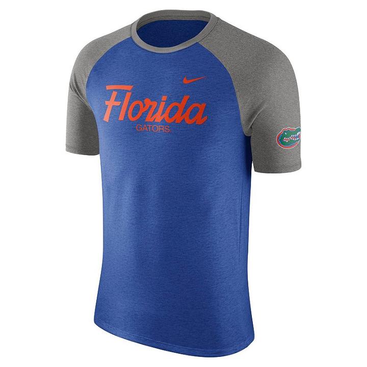 Men's Nike Florida Gators Script Raglan Tee, Size: Xl, Ovrfl Oth