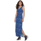 Women's Apt. 9&reg; Ruffle Maxi Dress, Size: Medium, Blue