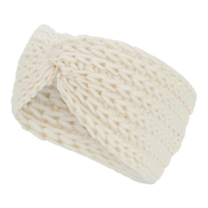 Women's Keds Knit Ear Warmers, White