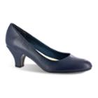 Easy Street Fabulous Women's Dress Heels, Size: 12 Wide, Blue