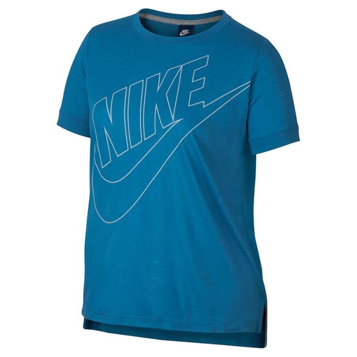 Plus Size Women's Nike Sportswear Short-sleeve Top, Size: 1xl, Light Blue