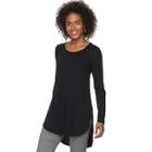 Women's Apt. 9&reg; Essential Tunic, Size: Xxl, Black