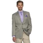 Men's Chaps Classic-fit Gray Herringbone Suit Jacket, Size: 46 Long, Grey