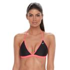 Women's Nike T-back Sport Bikini Top, Size: Small, Black