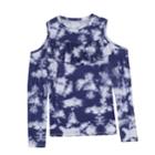 Plus Size Girls 7-16 Harper & Elliott Cold Shoulder Ruffle Chest Tee, Size: Xxl Plus, White